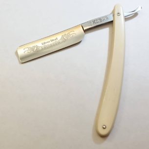 Опасная бритва KOBAR silver (2) straight razor